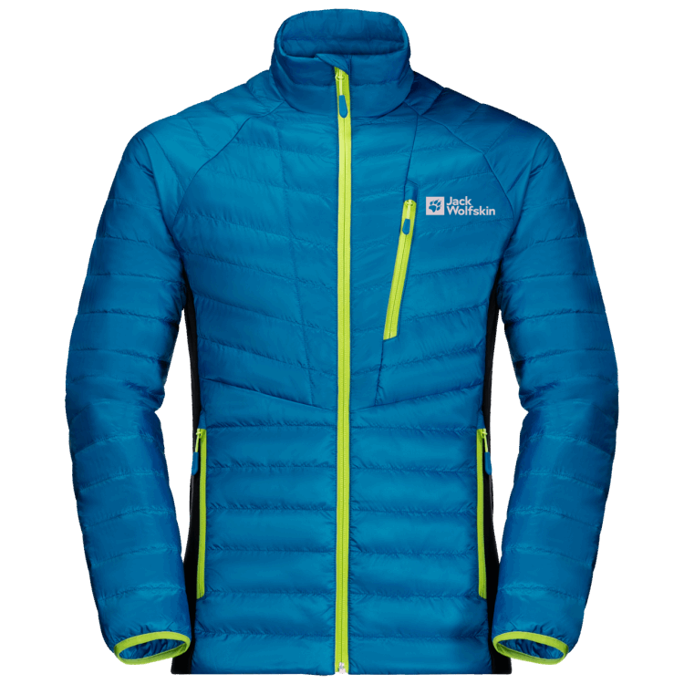 New Blue Pacific Men's Routeburn Pro Insulated Jacket Brand Jack Wolfskin
