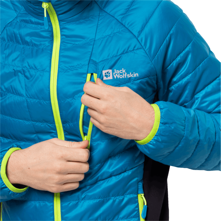 New Blue Pacific Men's Routeburn Pro Insulated Jacket Brand Jack Wolfskin