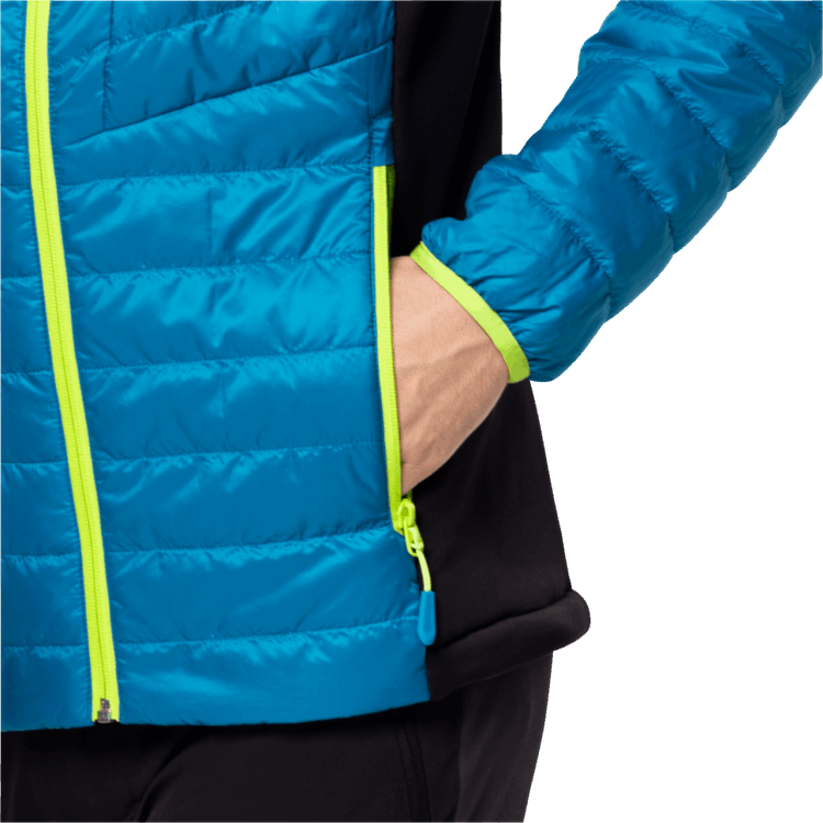 New Blue Pacific Men's Routeburn Pro Insulated Jacket Brand Jack Wolfskin