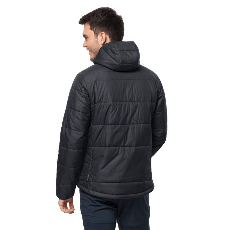 Men's Bergland Insulated Hoody Phantom Origin Brand Jack Wolfskin