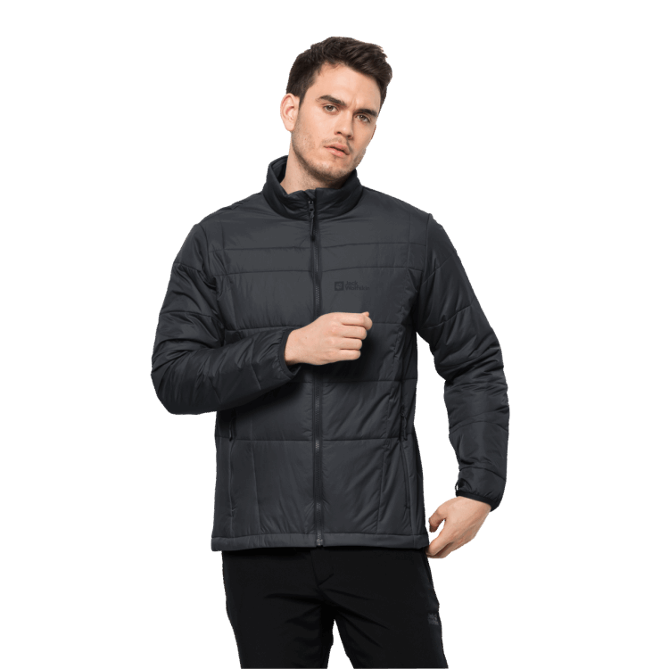 Men's Bergland Insulated Jacket Origins Brand Jack Wolfskin Phantom