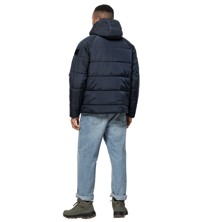Brand Jack Wolfskin Men's Eisbach Jacket Night Blue New