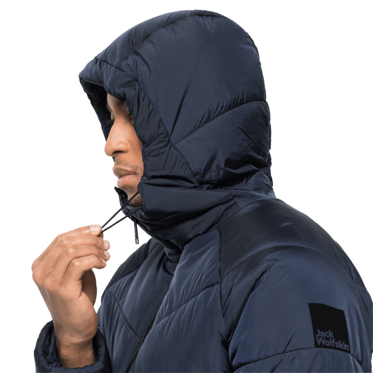 Brand Jack Wolfskin Men's Eisbach Jacket Night Blue New