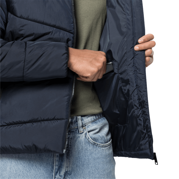 Brand Jack Wolfskin Men's Eisbach Jacket Night Blue New