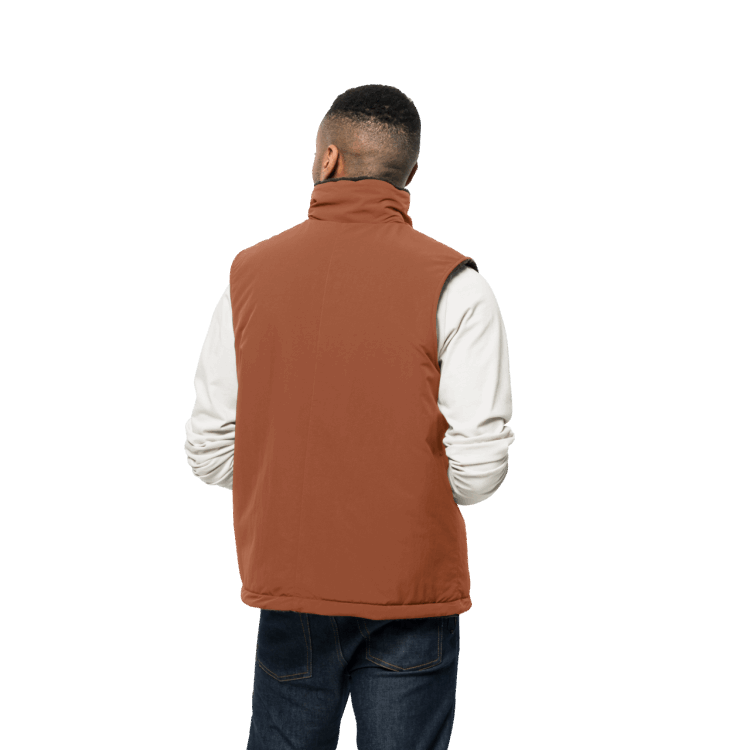 Brand Jack Wolfskin Men's Alex Vest Fashion Brick