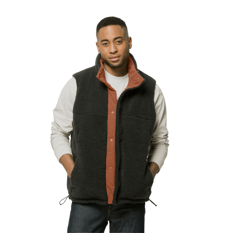 Brand Jack Wolfskin Men's Alex Vest Fashion Brick