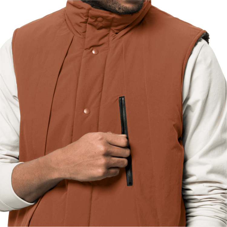 Brand Jack Wolfskin Men's Alex Vest Fashion Brick
