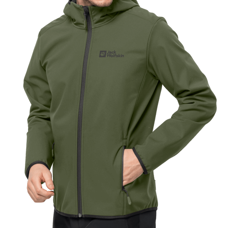 Greenwood Brand Jack Wolfskin Collection Men's Bornberg Hoody