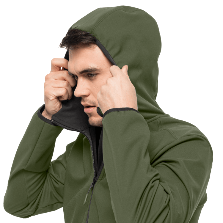 Greenwood Brand Jack Wolfskin Collection Men's Bornberg Hoody