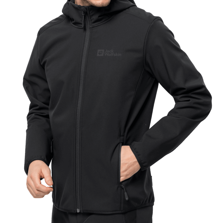 Black Brand Jack Wolfskin Men's Bornberg Hoody Collections