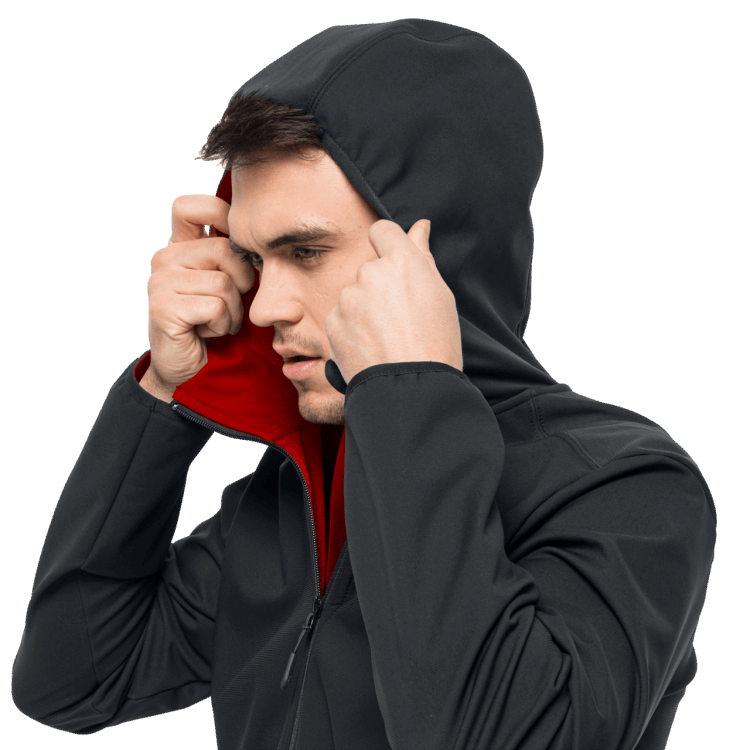 Phantom Origin Brand Jack Wolfskin Men's Bornberg Hoody