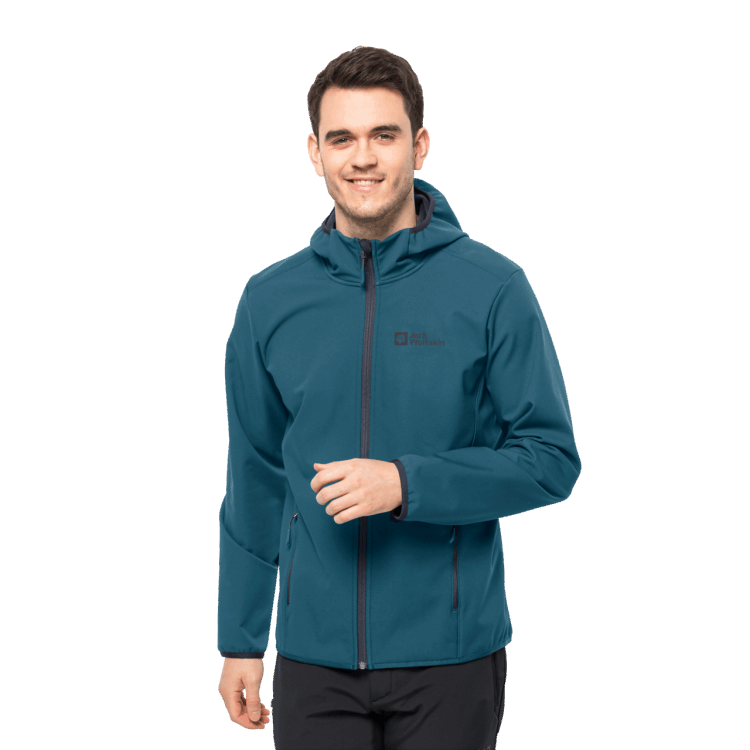 Blue Coral Origins Men's Bornberg Hoody Brand Jack Wolfskin