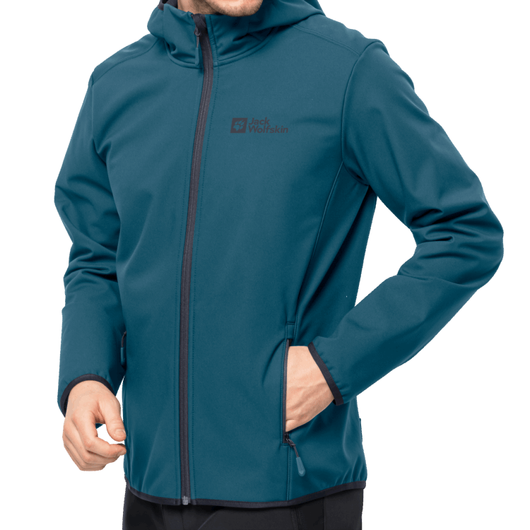 Blue Coral Origins Men's Bornberg Hoody Brand Jack Wolfskin