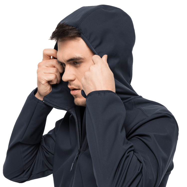 Night Blue Men's Bornberg Hoody Brand Jack Wolfskin