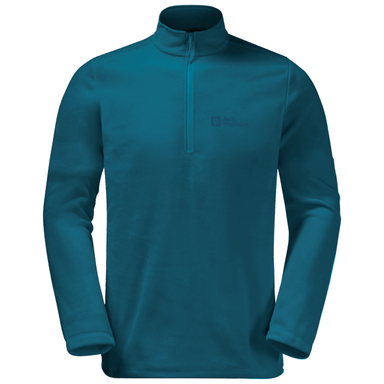 Blue Coral Brand Brand Jack Wolfskin Men's Taunus Half-Zip