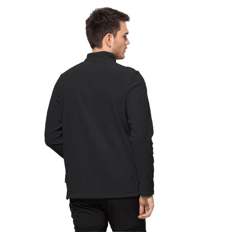 New Men's Taunus Half-Zip Black Brand Jack Wolfskin