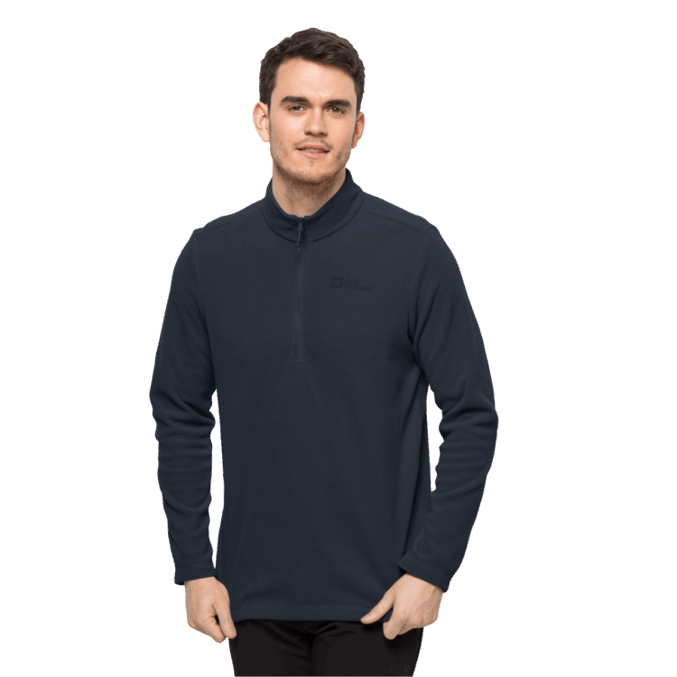 Collection Brand Jack Wolfskin Men's Taunus Half-Zip Night Blue