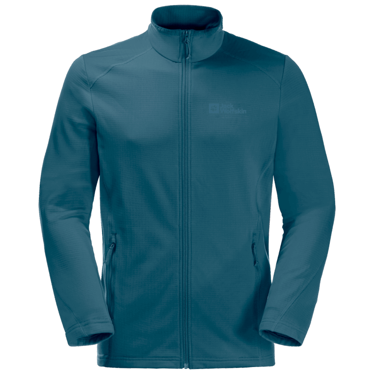 Men's Kolbenberg Full-Zip Blue Coral Brand Jack Wolfskin
