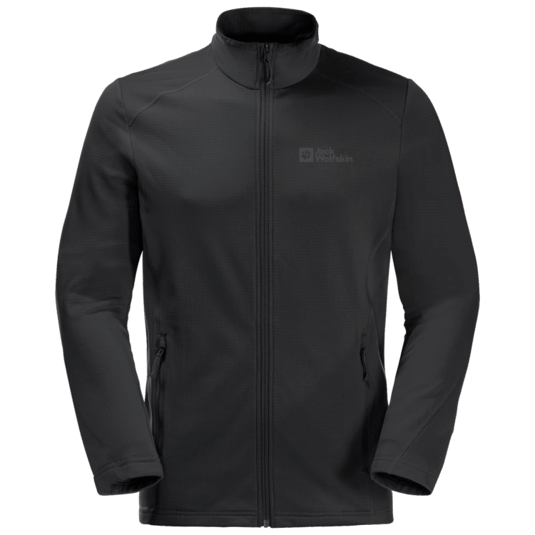Men's Kolbenberg Full-Zip Hot Brand Jack Wolfskin Black