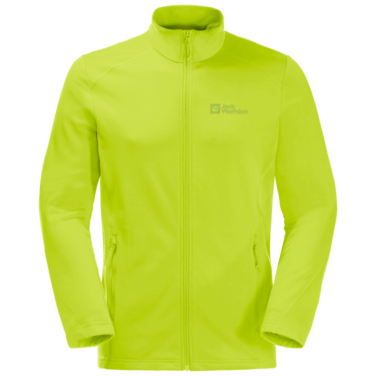 Men's Kolbenberg Full-Zip Best Lime Brand Jack Wolfskin