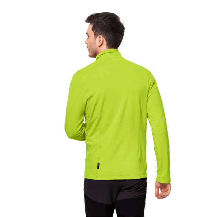 Men's Kolbenberg Full-Zip Best Lime Brand Jack Wolfskin