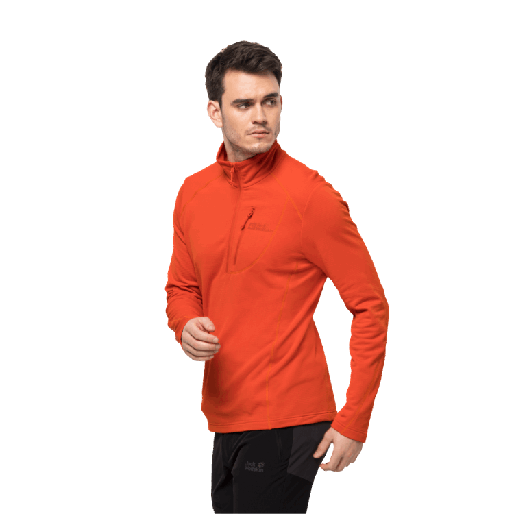 Brand Jack Wolfskin Collections Wild Brier Men's Kolbenberg Half-Zip