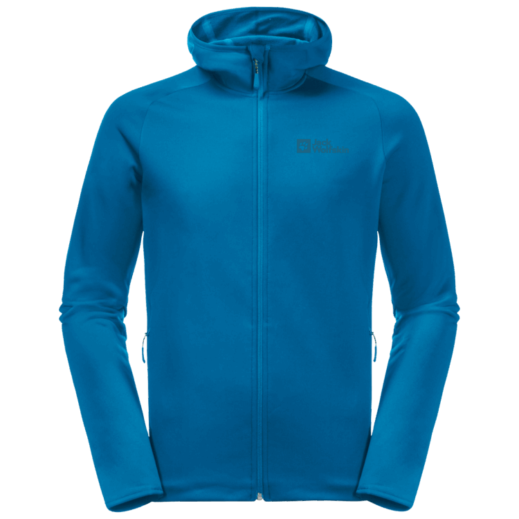 Blue Pacific Original Brand Jack Wolfskin Men's Baiselberg Hooded Full-Zip