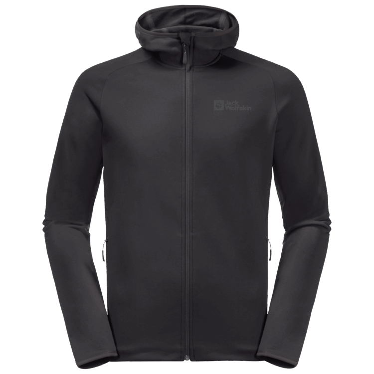 Phantom Hot Men's Baiselberg Hooded Full-Zip Brand Jack Wolfskin