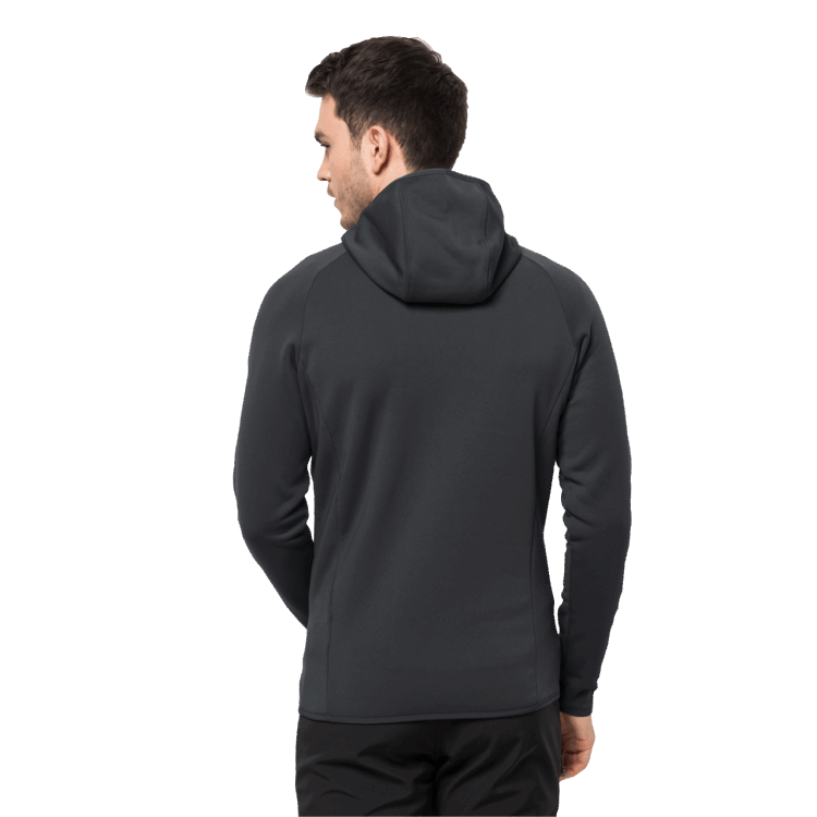 Phantom Hot Men's Baiselberg Hooded Full-Zip Brand Jack Wolfskin