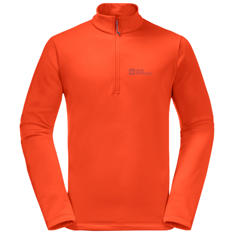 Collections Brand Jack Wolfskin Wild Brier Men's Baiselberg Half-Zip