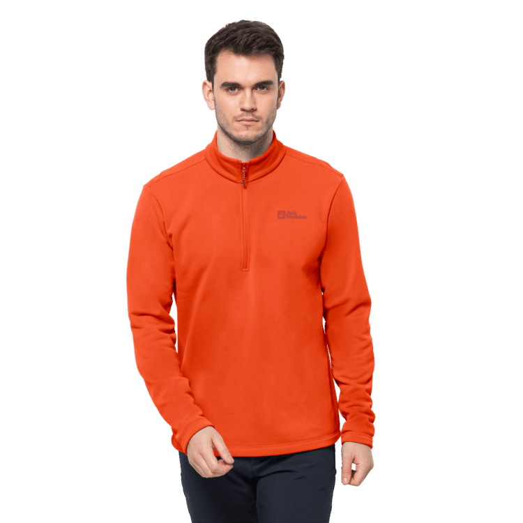 Collections Brand Jack Wolfskin Wild Brier Men's Baiselberg Half-Zip
