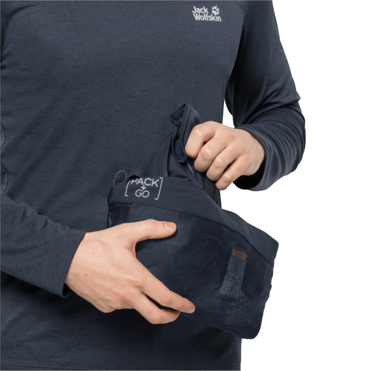 Men's Pack & Go Hybrid Brand Jack Wolfskin Original Night Blue