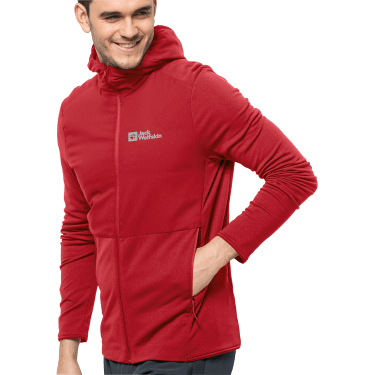 Men's Pack & Go Hybrid Adrenaline Red Brand Jack Wolfskin Hot