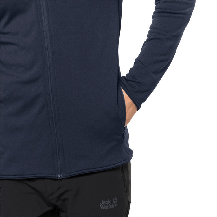 Brand Jack Wolfskin Origins Night Blue Men's Pack & Go Full-Zip