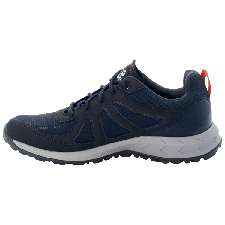 Dark Blue-Red Brand Jack Wolfskin WOODLAND 2 TEXAPORE LOW M Hot