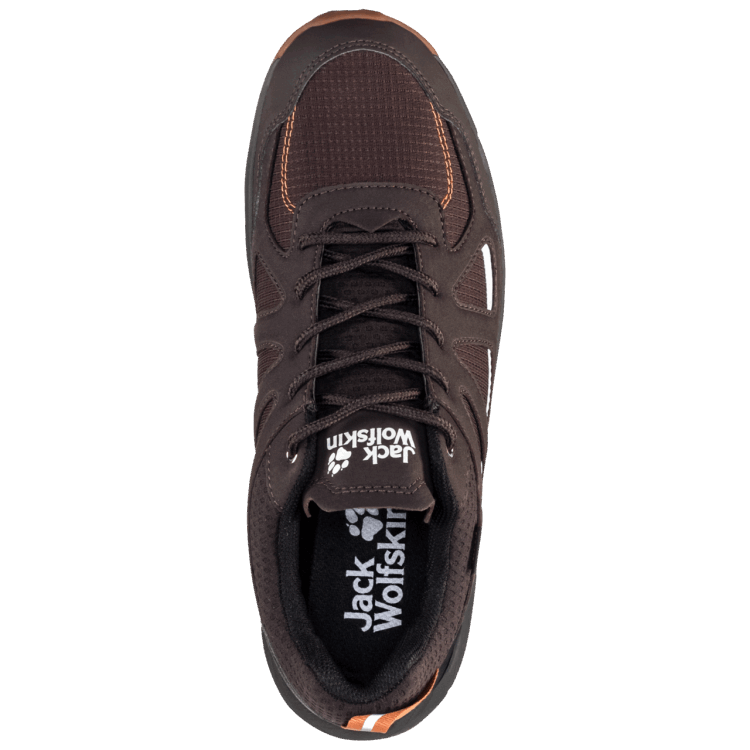Espresso-Dark Red Best Brand Jack Wolfskin Men's Woodland 2 Texapore Low