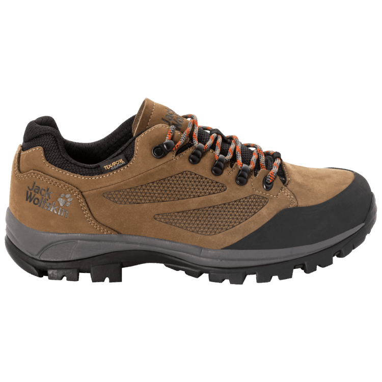 Brand Brand Jack Wolfskin Men's Rebellion Texapore Low Brown-Red