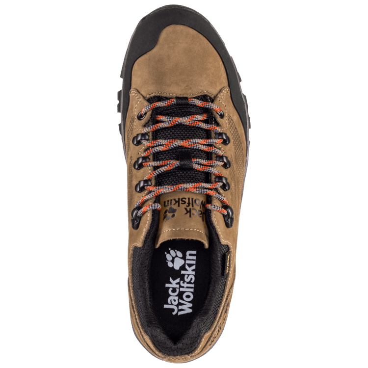 Brand Brand Jack Wolfskin Men's Rebellion Texapore Low Brown-Red