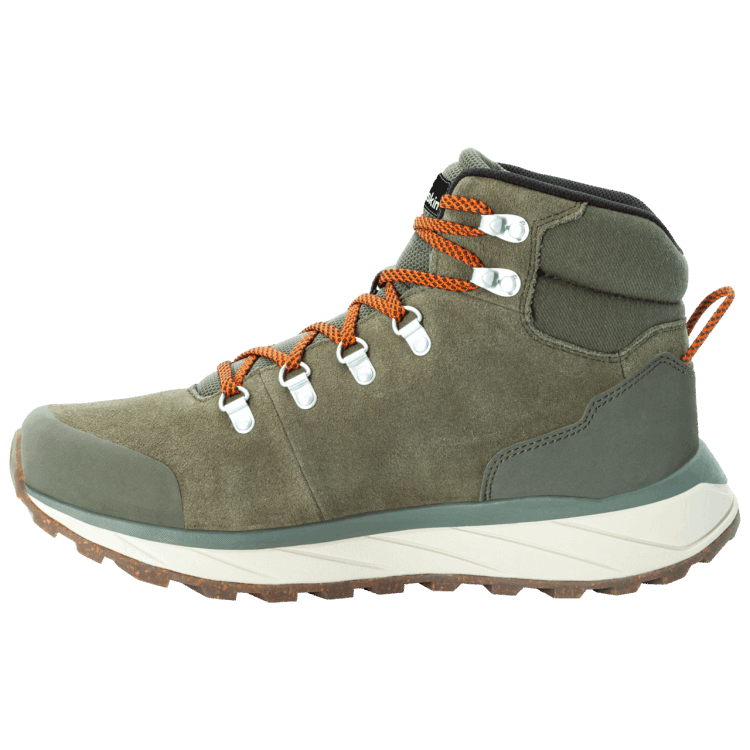 Brands Khaki-Orange Brand Jack Wolfskin Men's Terraventure Urban Mid