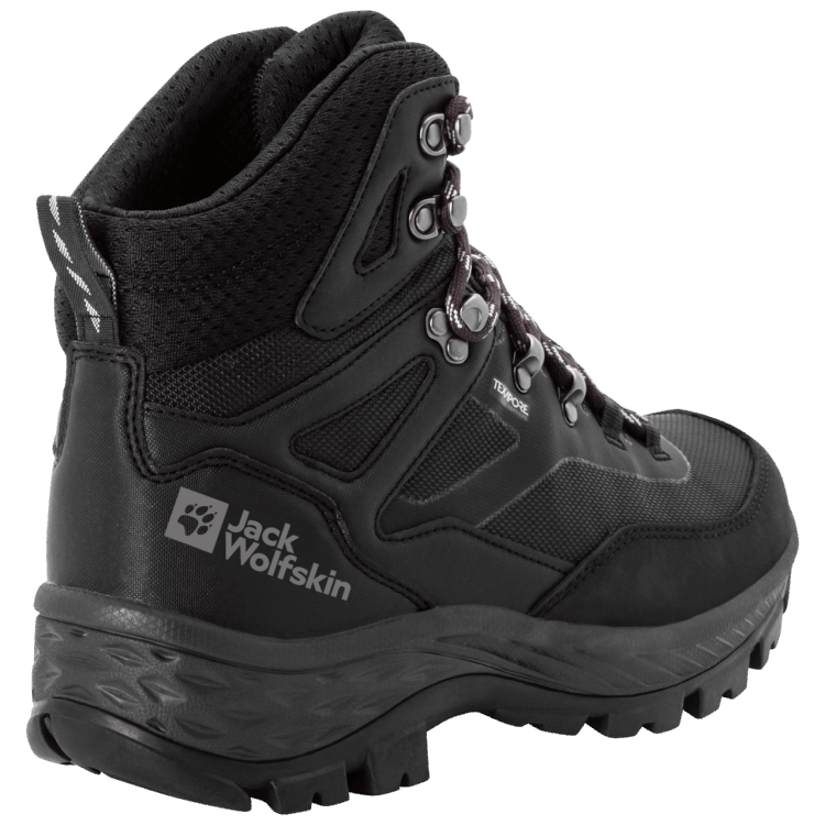 Original Black Men's Rebellion Guide Texapore Mid Brand Jack Wolfskin