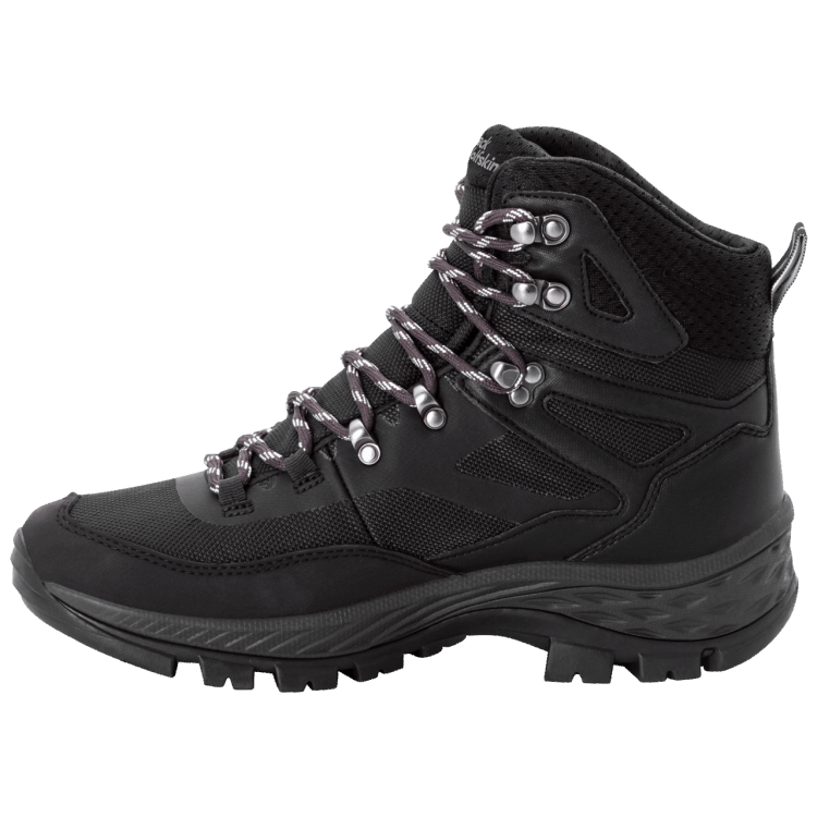 Original Black Men's Rebellion Guide Texapore Mid Brand Jack Wolfskin