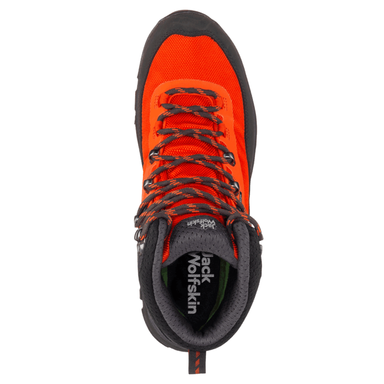Men's Rebellion Guide Texapore Mid Brand Jack Wolfskin Orange-Phantom Hot