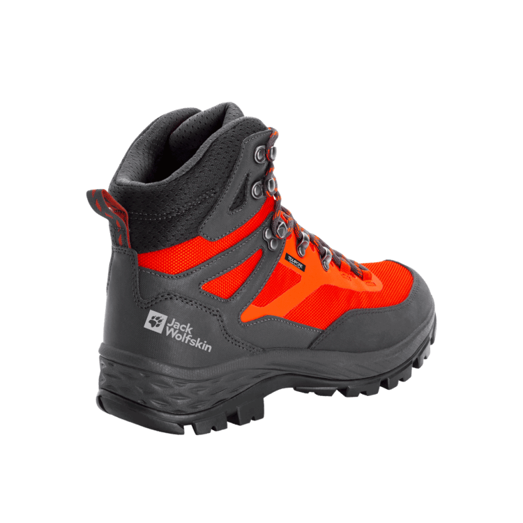 Men's Rebellion Guide Texapore Mid Brand Jack Wolfskin Orange-Phantom Hot