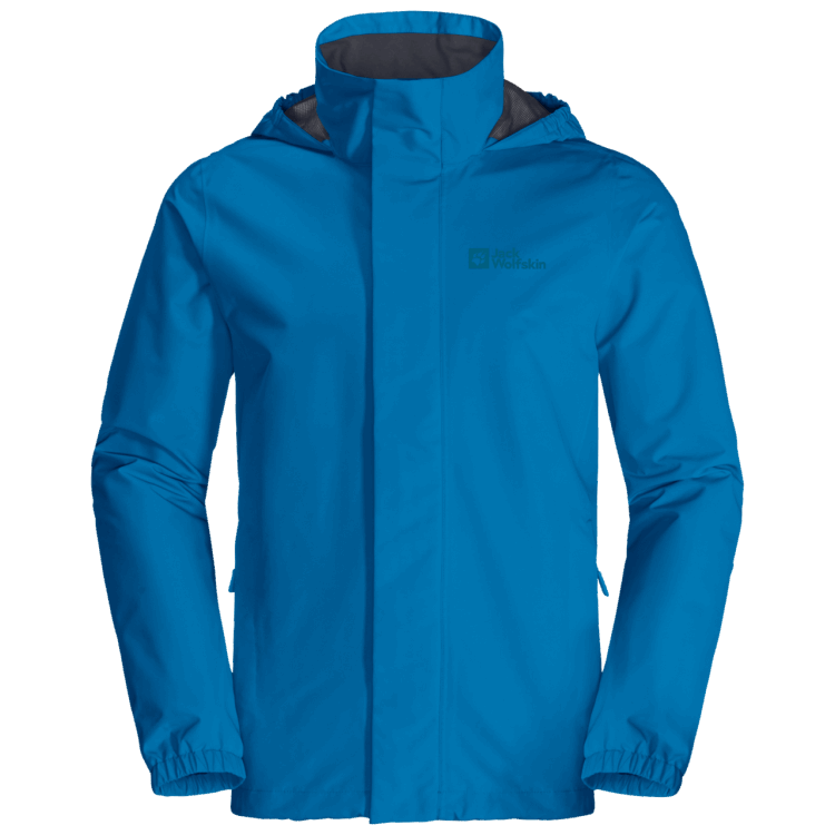 Blue Pacific Collection Men's Stormy Point 2L Jacket Brand Jack Wolfskin