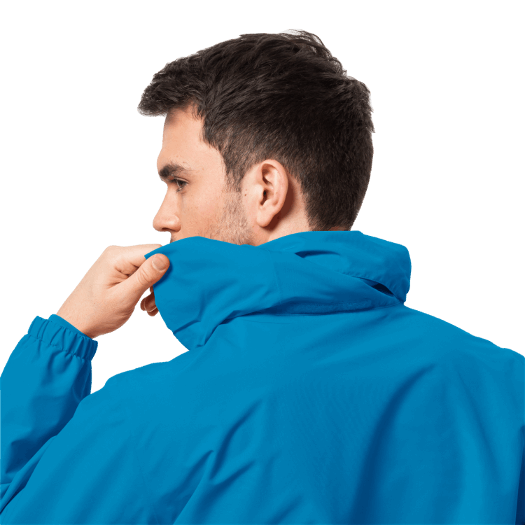 Blue Pacific Collection Men's Stormy Point 2L Jacket Brand Jack Wolfskin