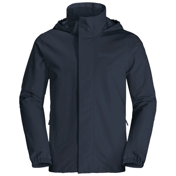 Night Blue Men's Stormy Point 2L Jacket Brand Jack Wolfskin Collections