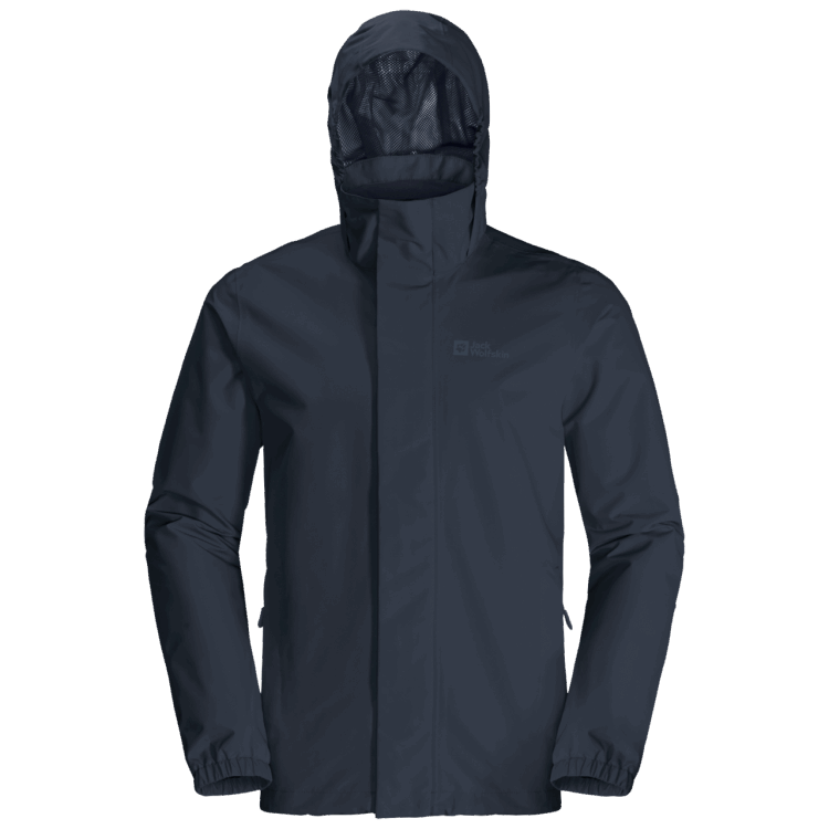 Night Blue Men's Stormy Point 2L Jacket Brand Jack Wolfskin Collections