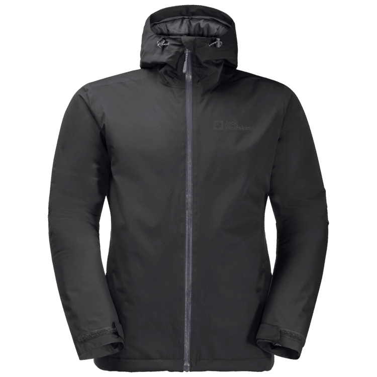 Brand Men's Wisper Insulated Jacket Black Brand Jack Wolfskin