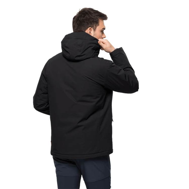 Brand Men's Wisper Insulated Jacket Black Brand Jack Wolfskin