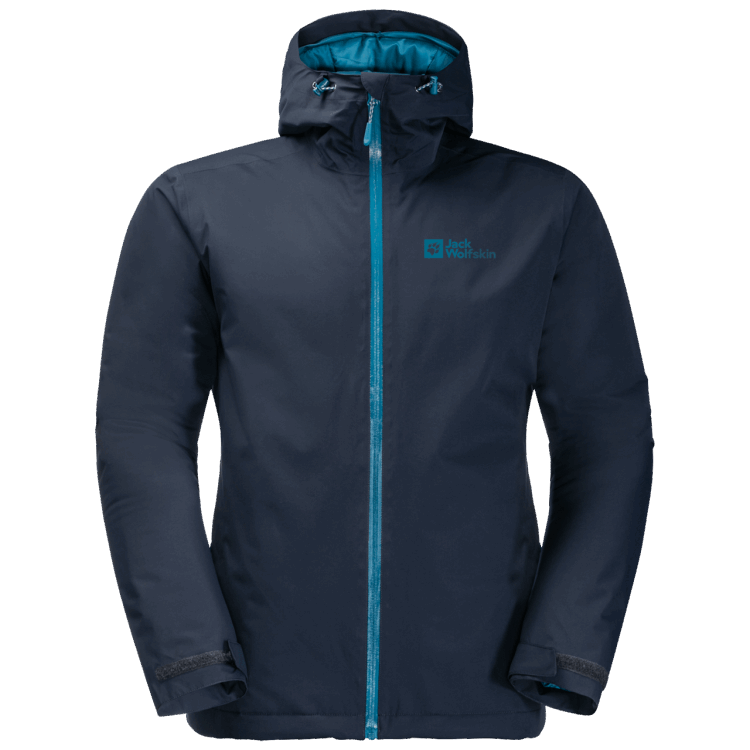 Original Brand Jack Wolfskin Men's Wisper Insulated Jacket Night Blue